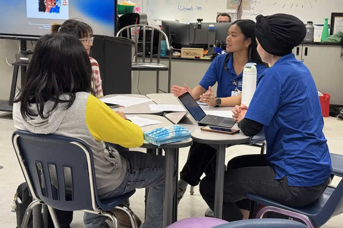 College Nurses Inspiring Health Care Careers Through Mentorship